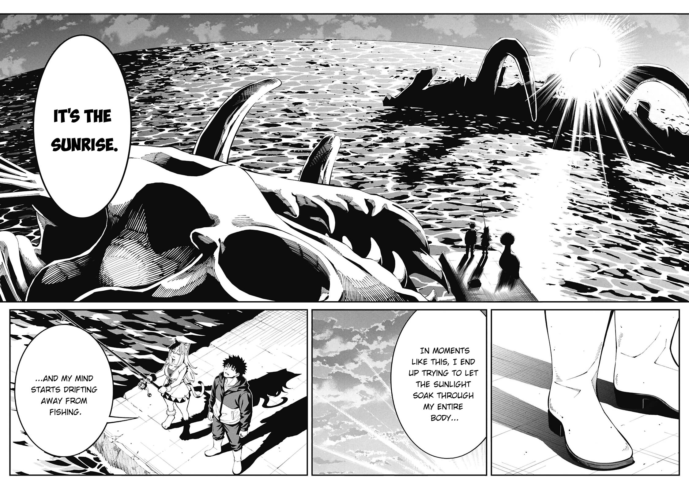 Wandering Around Another World With Just One Fishing Rod Chapter 12 page 12 - Chapter 12: The Fisherman Gets Up Early