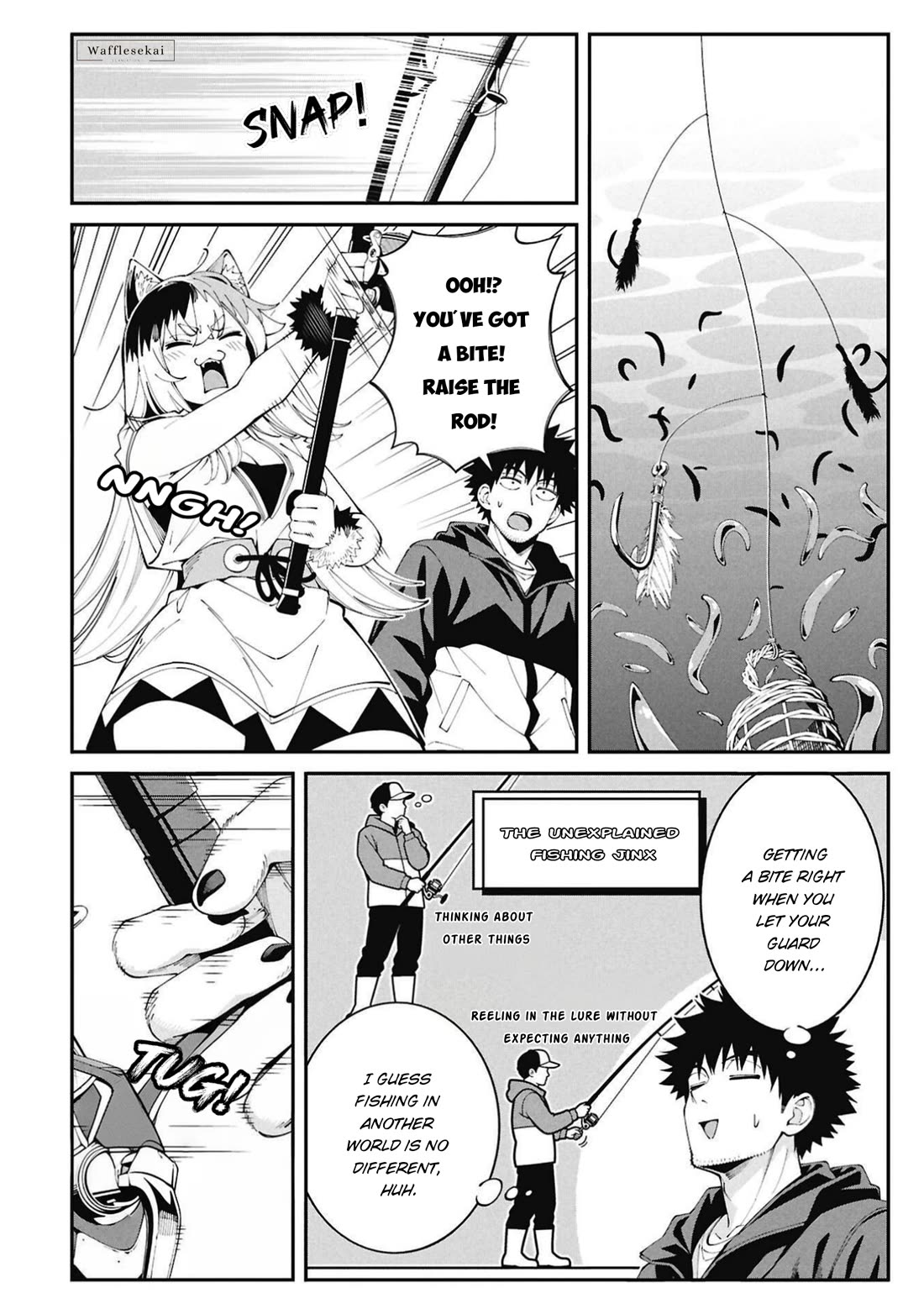Wandering Around Another World With Just One Fishing Rod Chapter 12 page 13 - Chapter 12: The Fisherman Gets Up Early