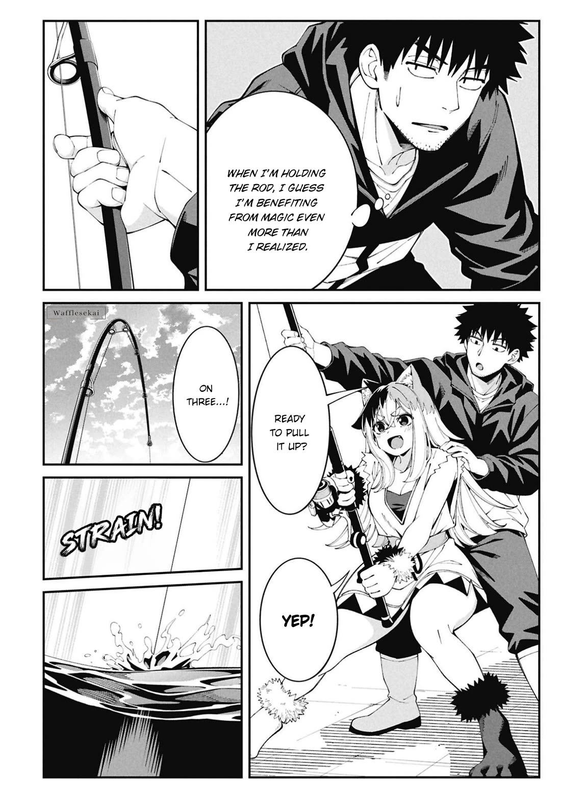 Wandering Around Another World With Just One Fishing Rod Chapter 12 page 15 - Chapter 12: The Fisherman Gets Up Early
