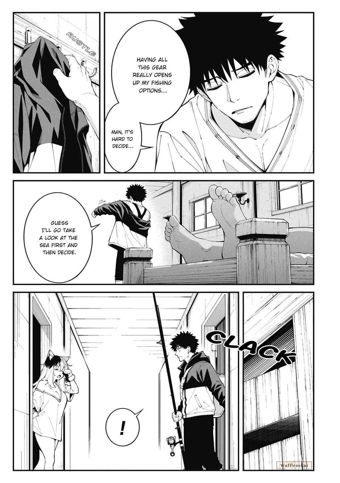 Wandering Around Another World With Just One Fishing Rod Chapter 12 page 3 - Chapter 12: The Fisherman Gets Up Early