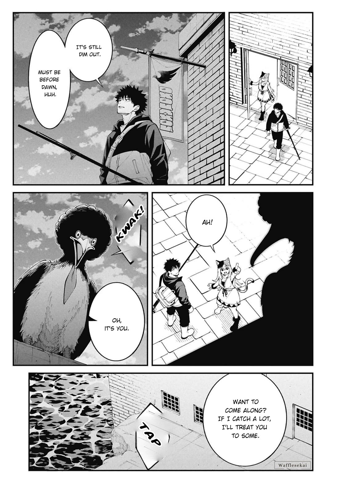 Wandering Around Another World With Just One Fishing Rod Chapter 12 page 5 - Chapter 12: The Fisherman Gets Up Early
