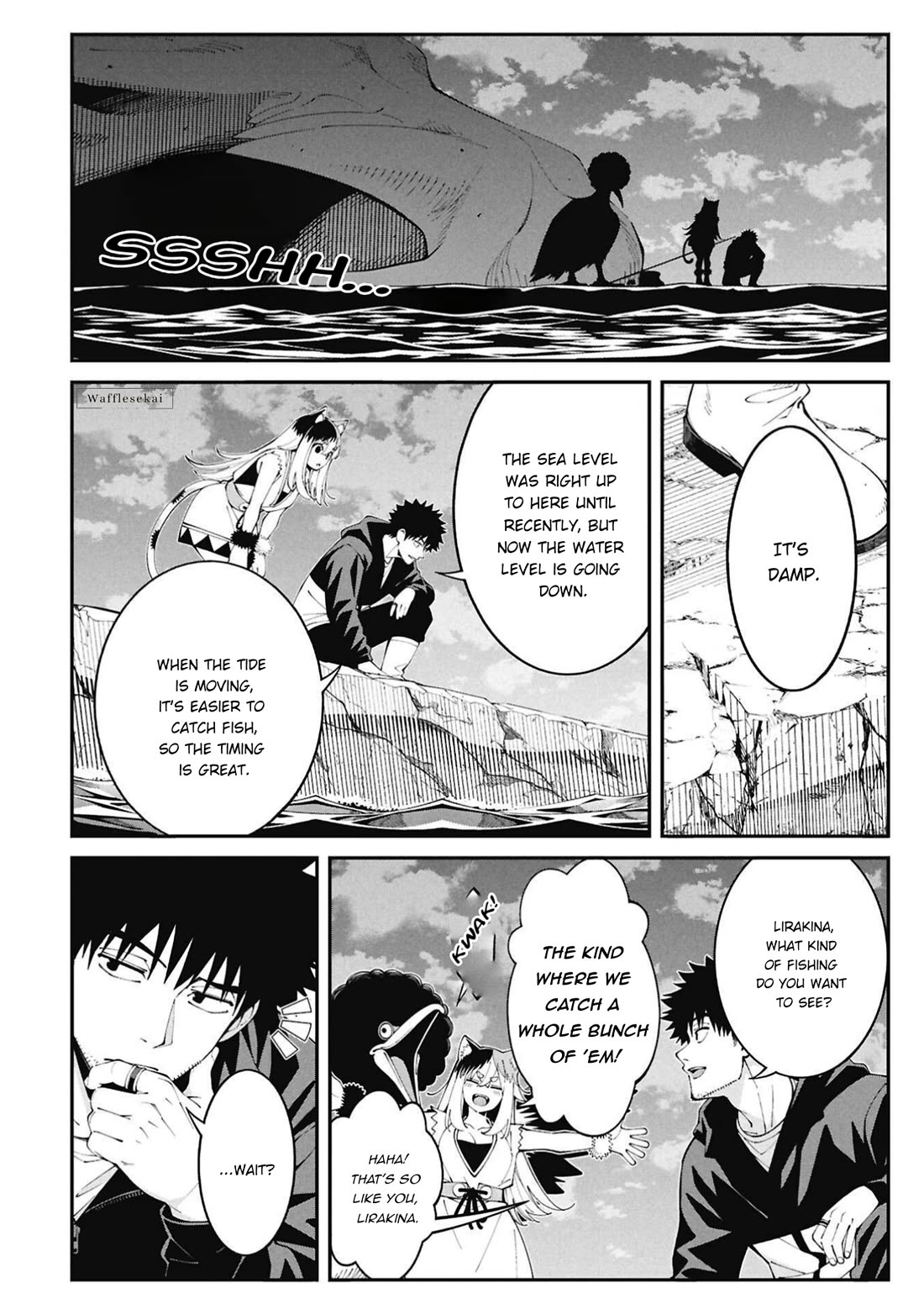 Wandering Around Another World With Just One Fishing Rod Chapter 12 page 6 - Chapter 12: The Fisherman Gets Up Early