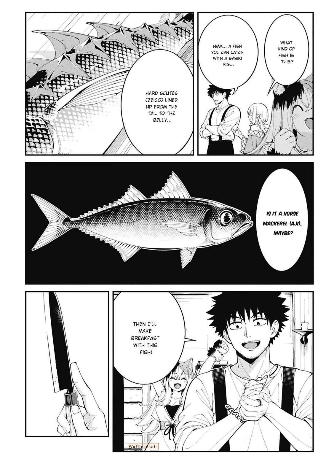 Wandering Around Another World With Just One Fishing Rod Chapter 13 page 2 - Chapter 13: The Fisherman Goes Shopping