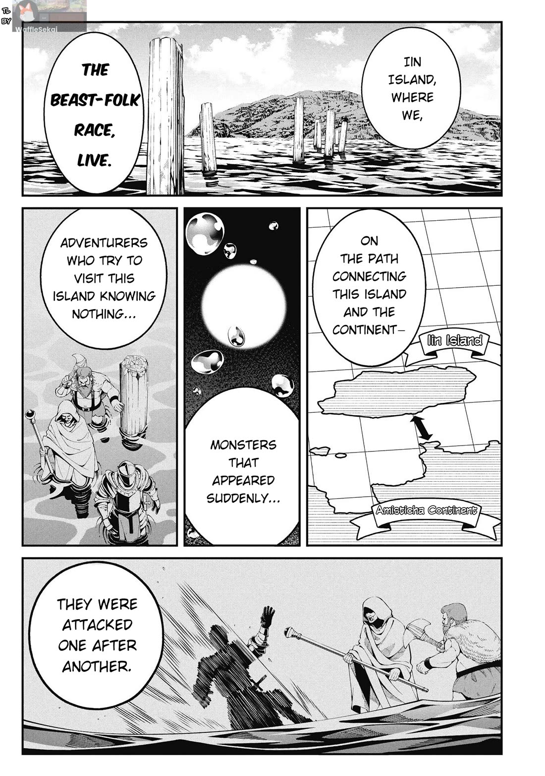 Wandering Around Another World With Just One Fishing Rod Chapter 2 page 1 - Chapter 2: Cooking in Another World