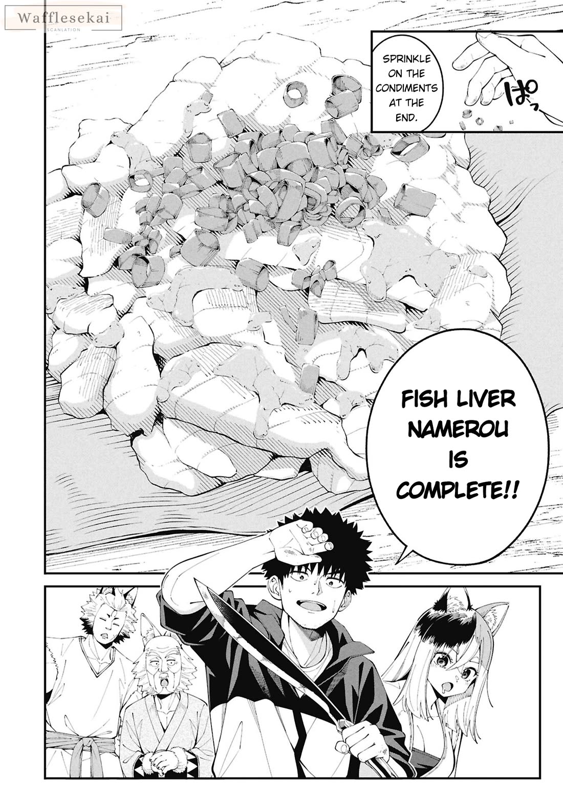 Wandering Around Another World With Just One Fishing Rod Chapter 2 page 18 - Chapter 2: Cooking in Another World
