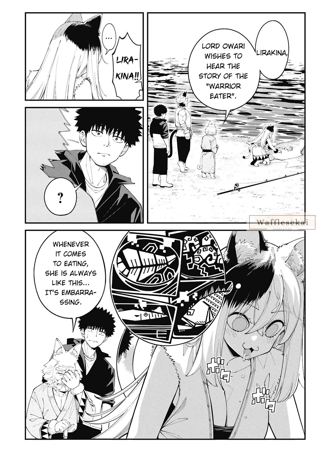 Wandering Around Another World With Just One Fishing Rod Chapter 2 page 6 - Chapter 2: Cooking in Another World