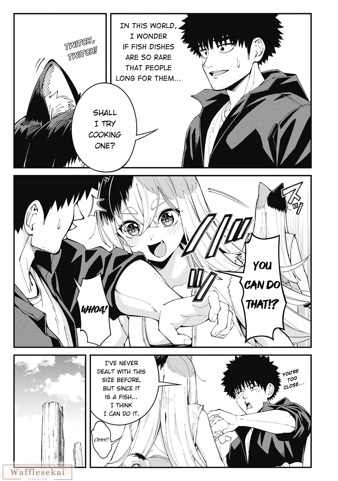 Wandering Around Another World With Just One Fishing Rod Chapter 2 page 7 - Chapter 2: Cooking in Another World