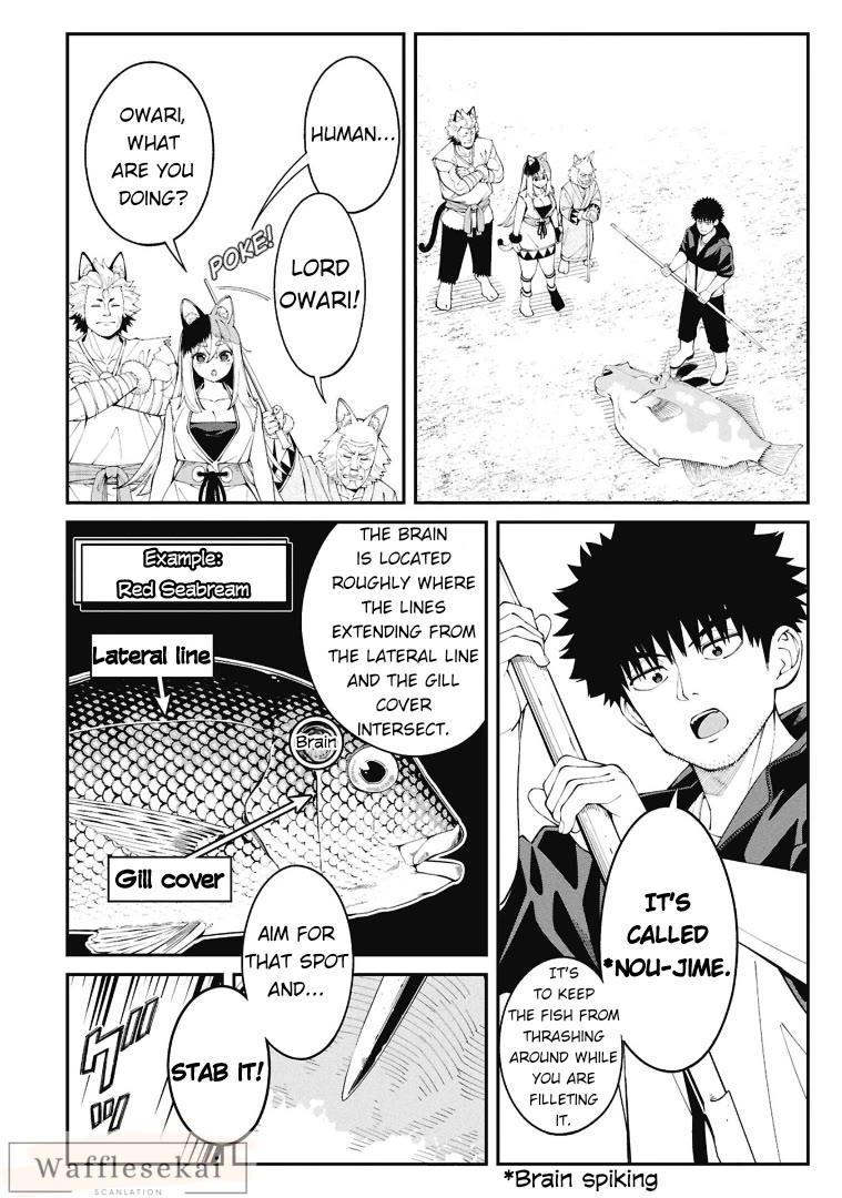 Wandering Around Another World With Just One Fishing Rod Chapter 2 page 8 - Chapter 2: Cooking in Another World
