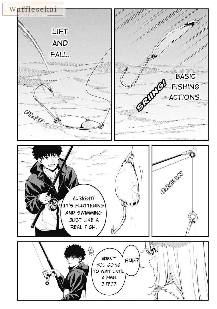 Wandering Around Another World With Just One Fishing Rod Chapter 3 page 10 - Chapter 3: Warrior-Eater