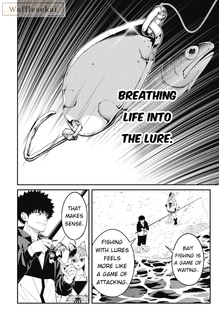 Wandering Around Another World With Just One Fishing Rod Chapter 3 page 12 - Chapter 3: Warrior-Eater