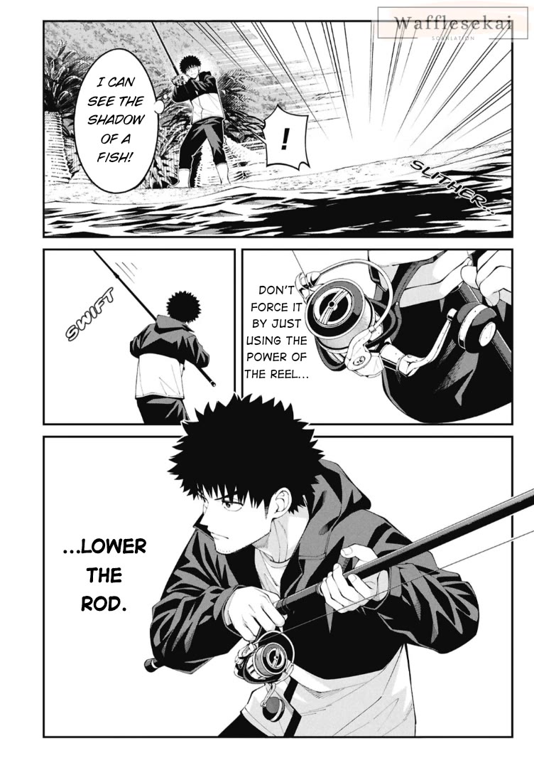 Wandering Around Another World With Just One Fishing Rod Chapter 3 page 18 - Chapter 3: Warrior-Eater