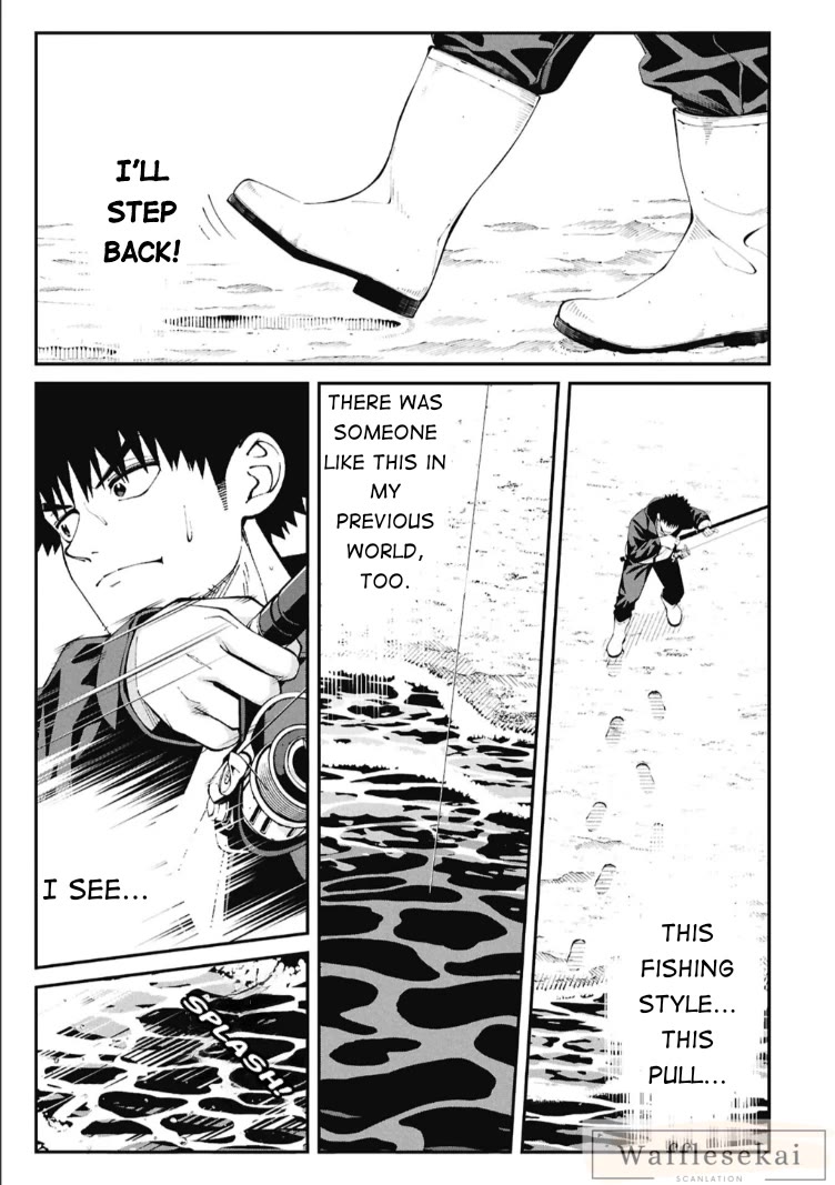 Wandering Around Another World With Just One Fishing Rod Chapter 3 page 19 - Chapter 3: Warrior-Eater