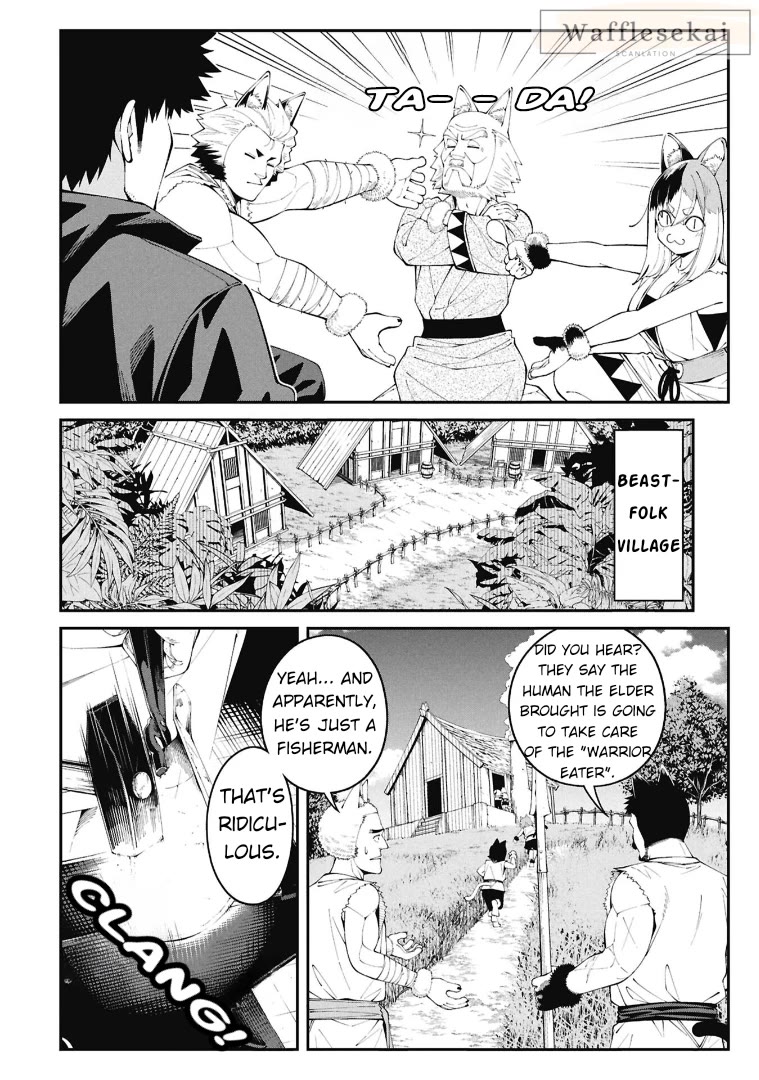 Wandering Around Another World With Just One Fishing Rod Chapter 3 page 2 - Chapter 3: Warrior-Eater