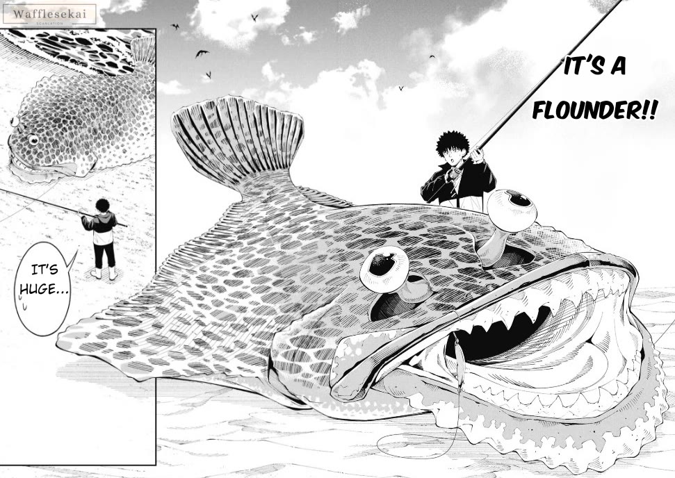 Wandering Around Another World With Just One Fishing Rod Chapter 3 page 20 - Chapter 3: Warrior-Eater
