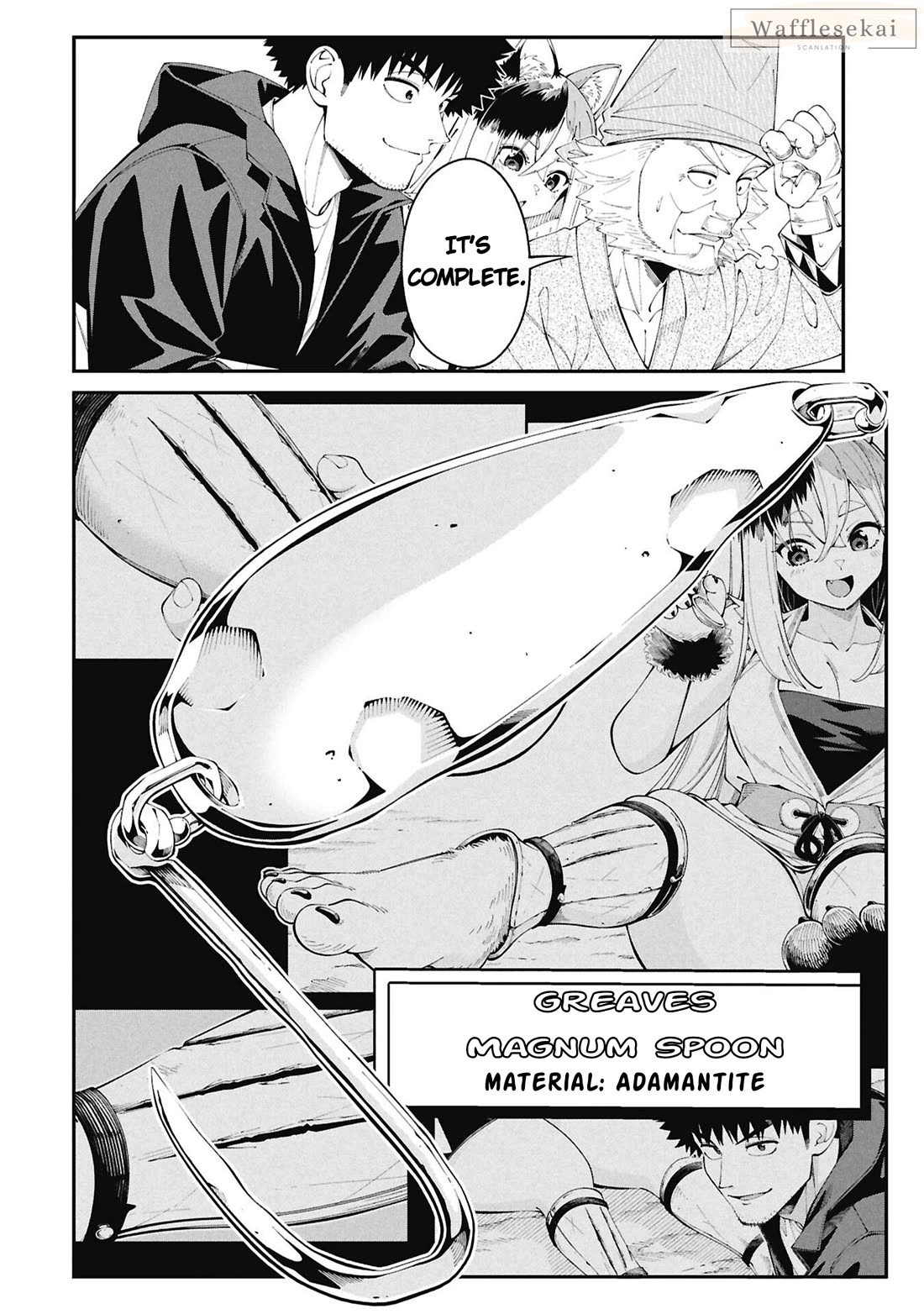 Wandering Around Another World With Just One Fishing Rod Chapter 3 page 4 - Chapter 3: Warrior-Eater