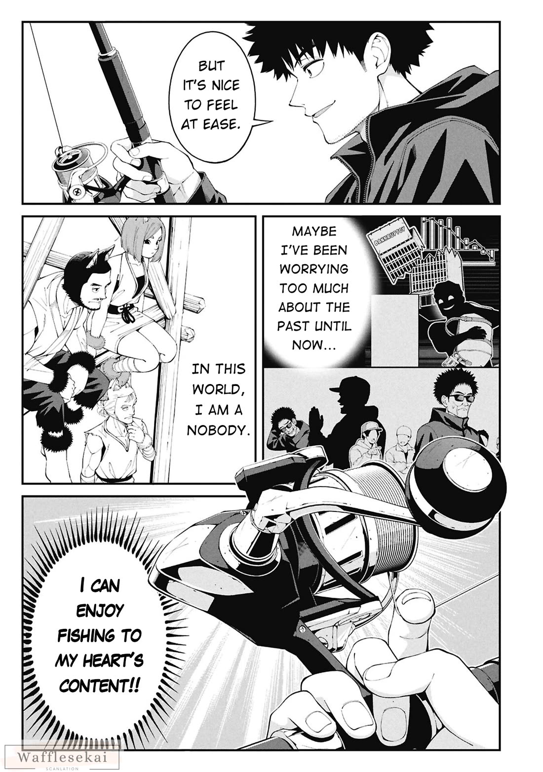 Wandering Around Another World With Just One Fishing Rod Chapter 3 page 7 - Chapter 3: Warrior-Eater