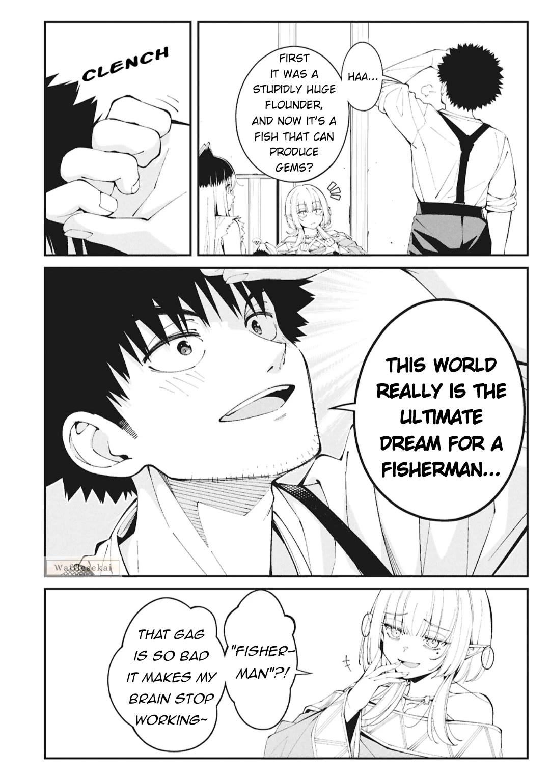 Wandering Around Another World With Just One Fishing Rod Chapter 4 page 16 - Chapter 4: The Fisherman Meets an Elf