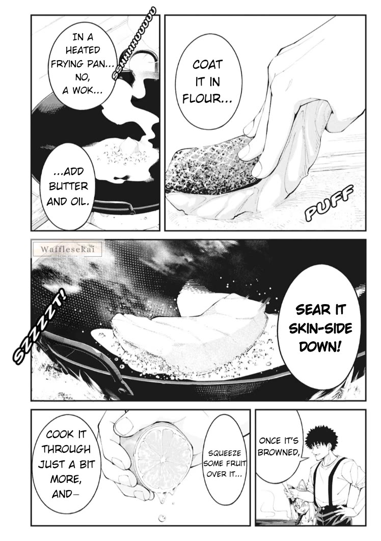 Wandering Around Another World With Just One Fishing Rod Chapter 4 page 6 - Chapter 4: The Fisherman Meets an Elf