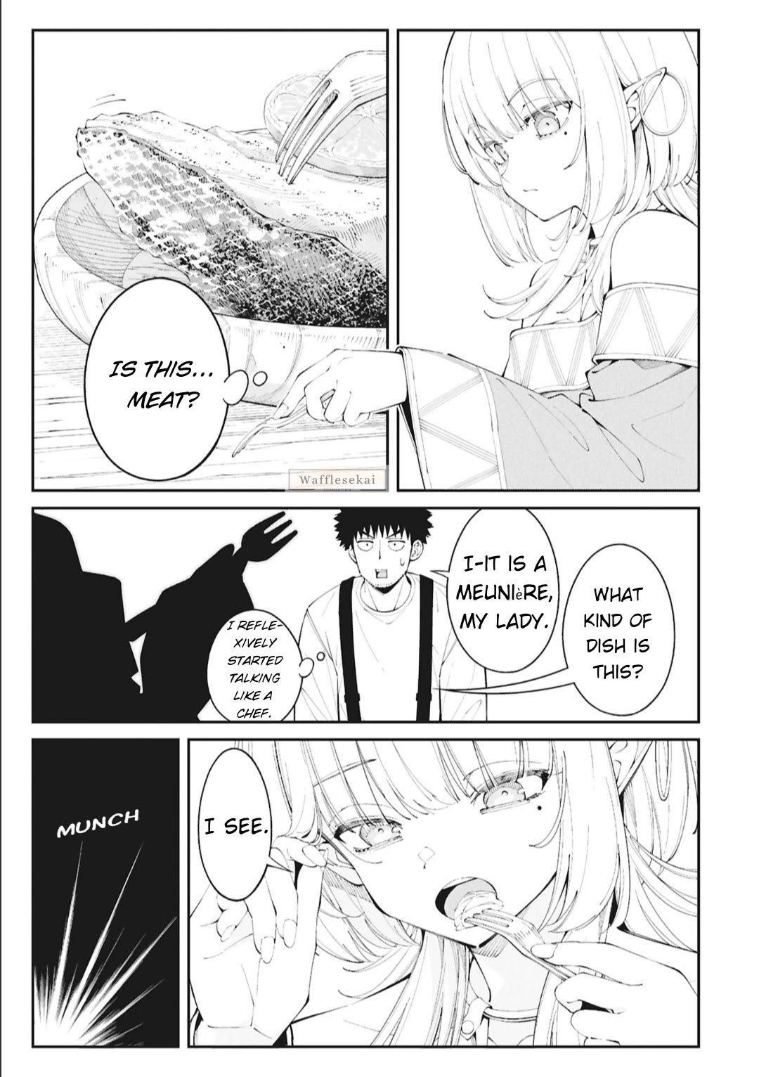 Wandering Around Another World With Just One Fishing Rod Chapter 4 page 9 - Chapter 4: The Fisherman Meets an Elf