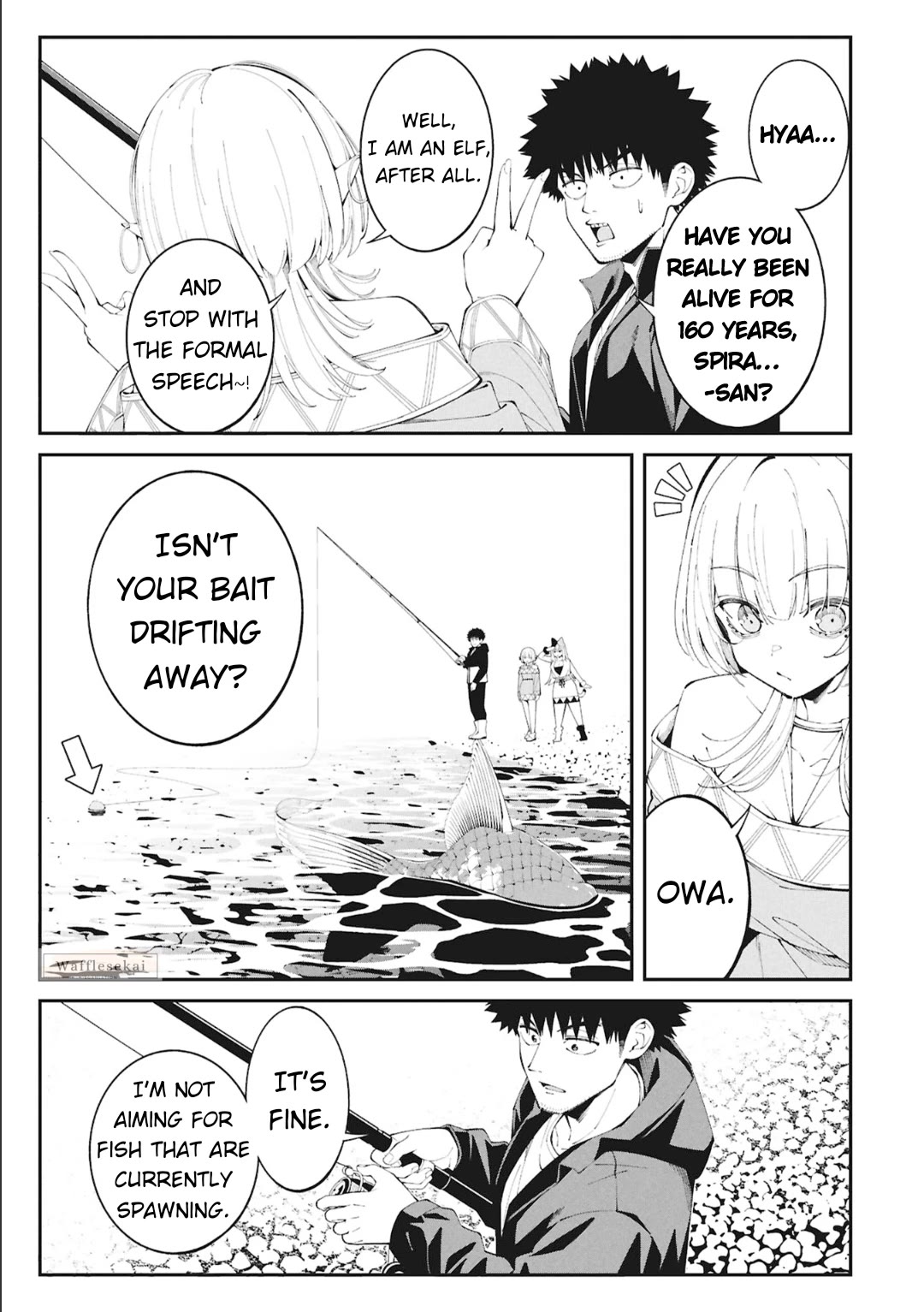 Wandering Around Another World With Just One Fishing Rod Chapter 5 page 10 - Chapter 5: The Fisherman Catches a Carp