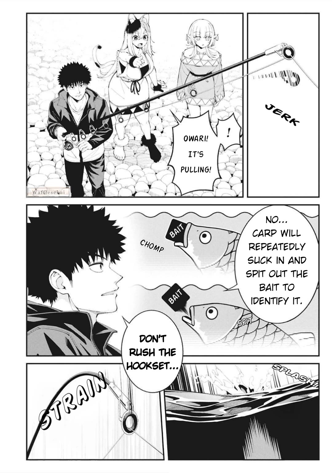 Wandering Around Another World With Just One Fishing Rod Chapter 5 page 13 - Chapter 5: The Fisherman Catches a Carp