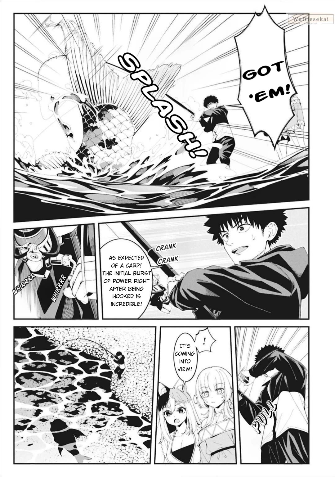 Wandering Around Another World With Just One Fishing Rod Chapter 5 page 14 - Chapter 5: The Fisherman Catches a Carp