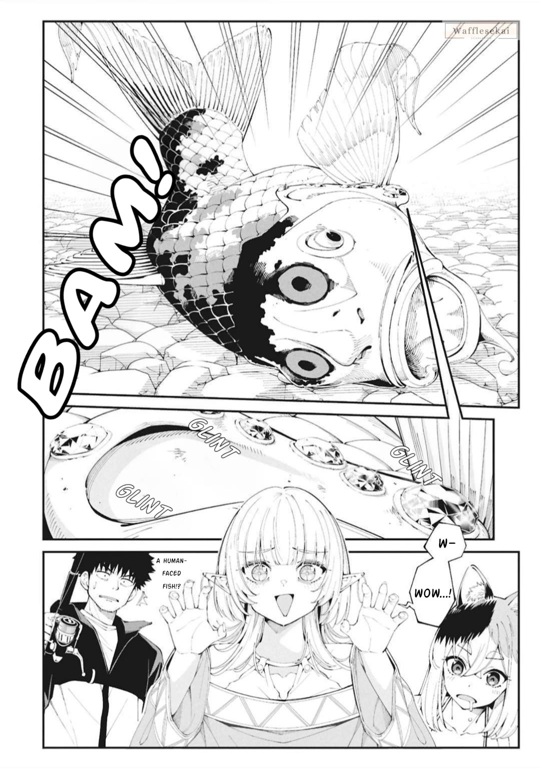 Wandering Around Another World With Just One Fishing Rod Chapter 5 page 15 - Chapter 5: The Fisherman Catches a Carp