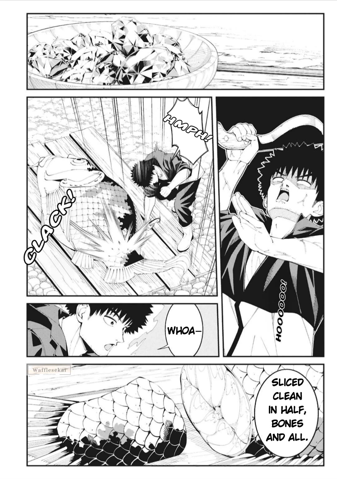Wandering Around Another World With Just One Fishing Rod Chapter 5 page 17 - Chapter 5: The Fisherman Catches a Carp