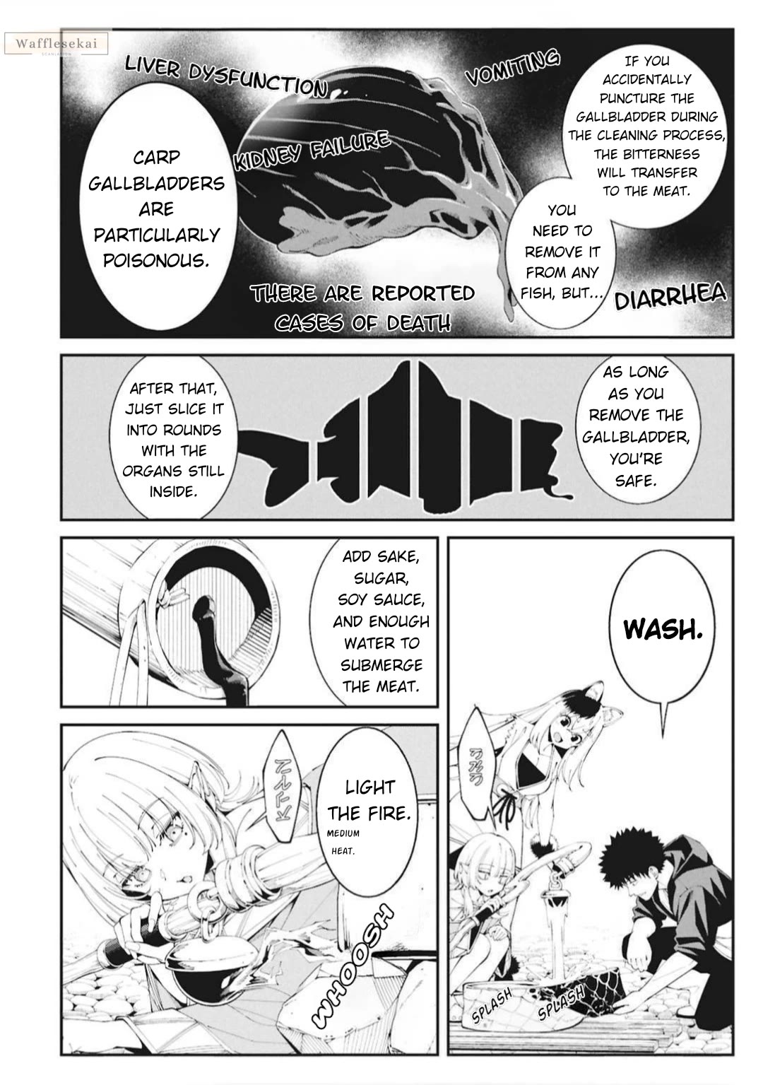 Wandering Around Another World With Just One Fishing Rod Chapter 5 page 19 - Chapter 5: The Fisherman Catches a Carp