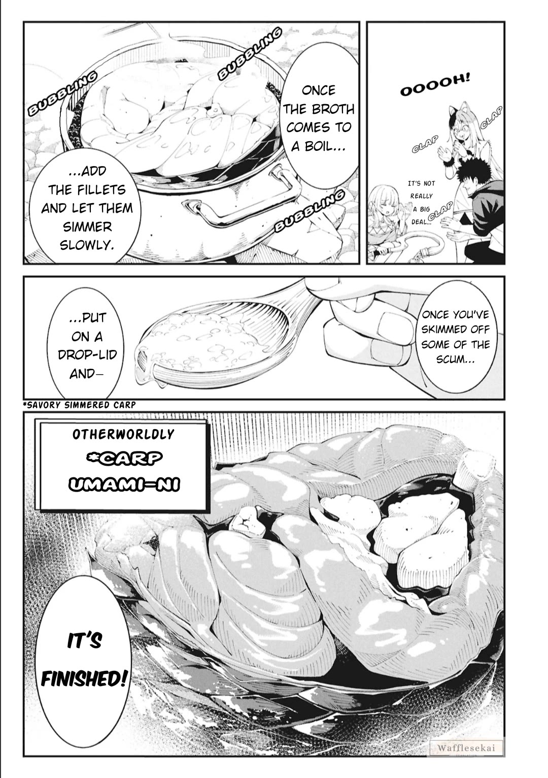 Wandering Around Another World With Just One Fishing Rod Chapter 5 page 20 - Chapter 5: The Fisherman Catches a Carp
