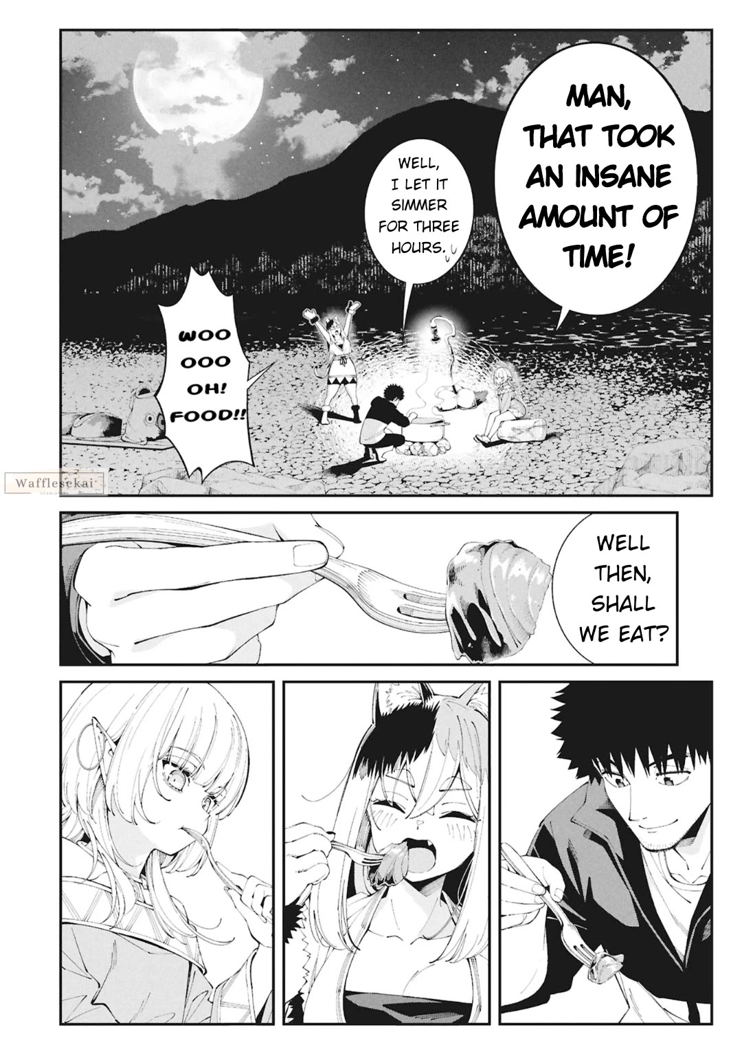 Wandering Around Another World With Just One Fishing Rod Chapter 5 page 21 - Chapter 5: The Fisherman Catches a Carp