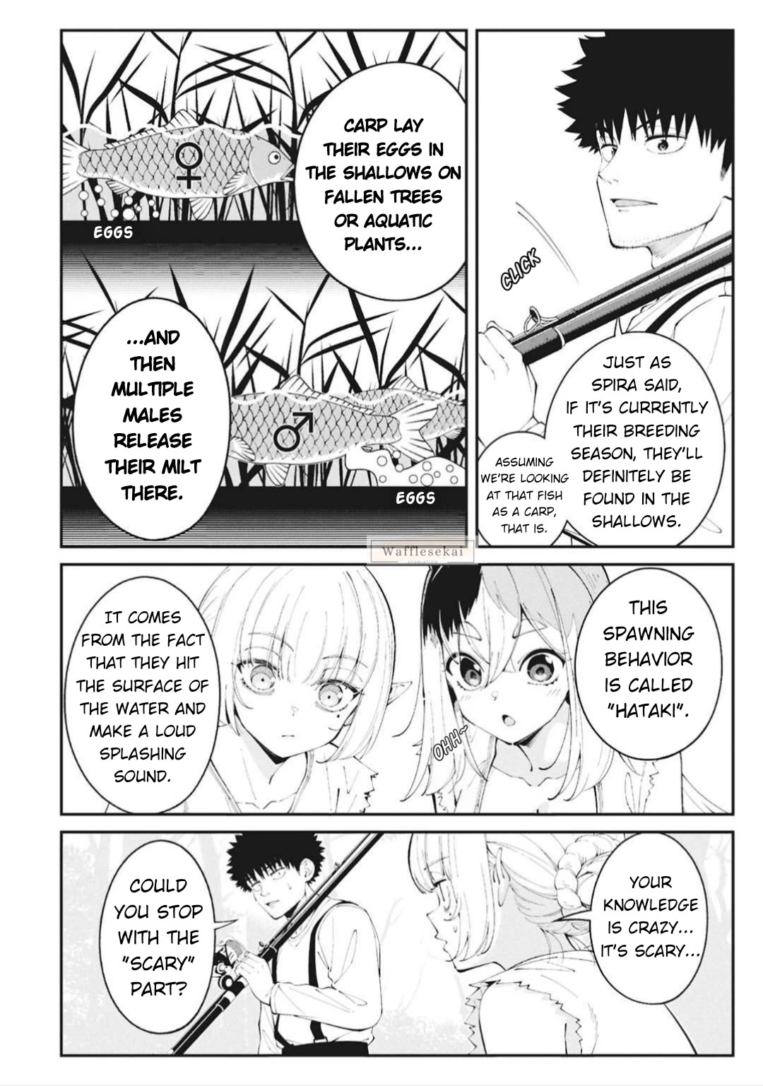 Wandering Around Another World With Just One Fishing Rod Chapter 5 page 5 - Chapter 5: The Fisherman Catches a Carp