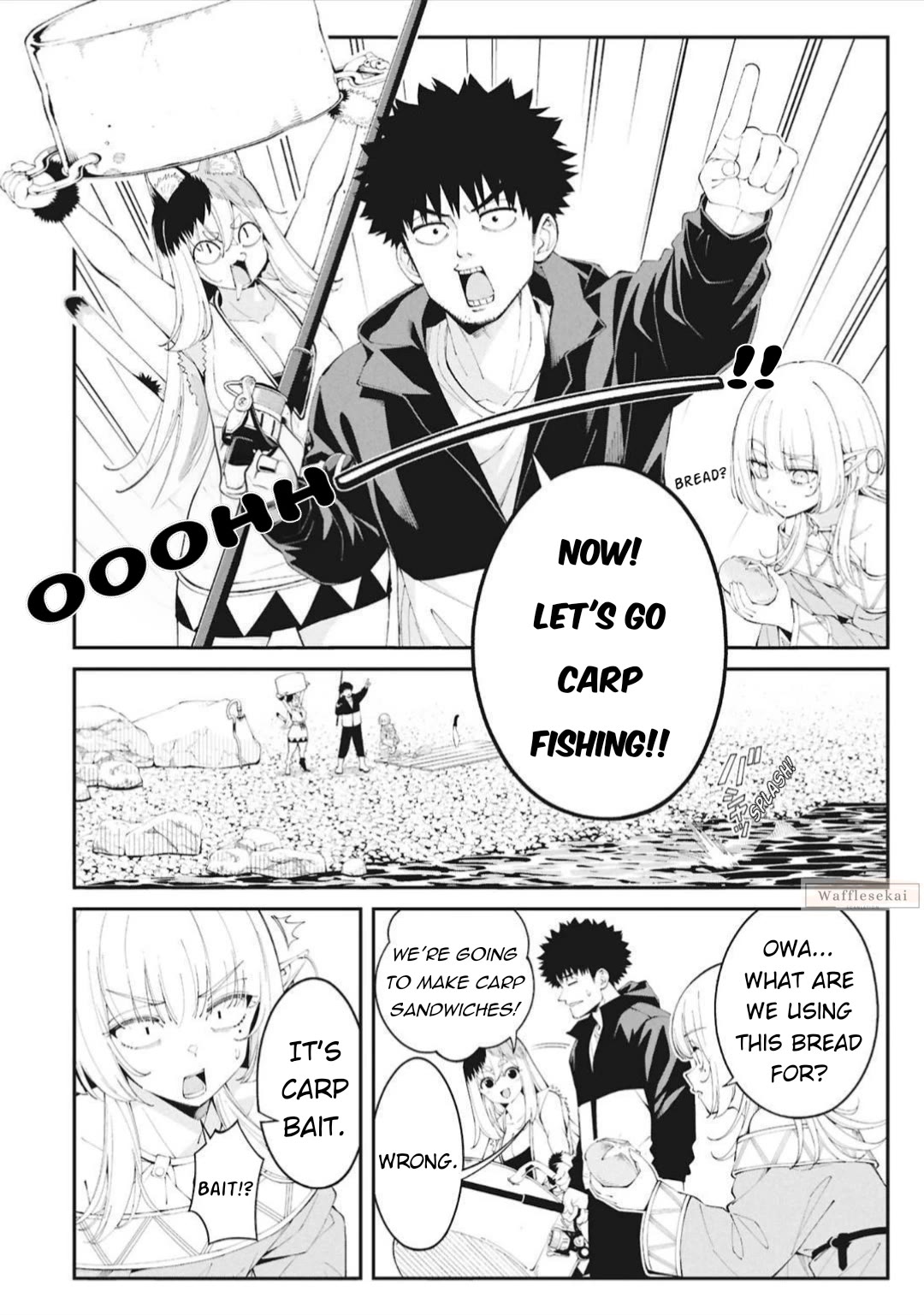 Wandering Around Another World With Just One Fishing Rod Chapter 5 page 7 - Chapter 5: The Fisherman Catches a Carp