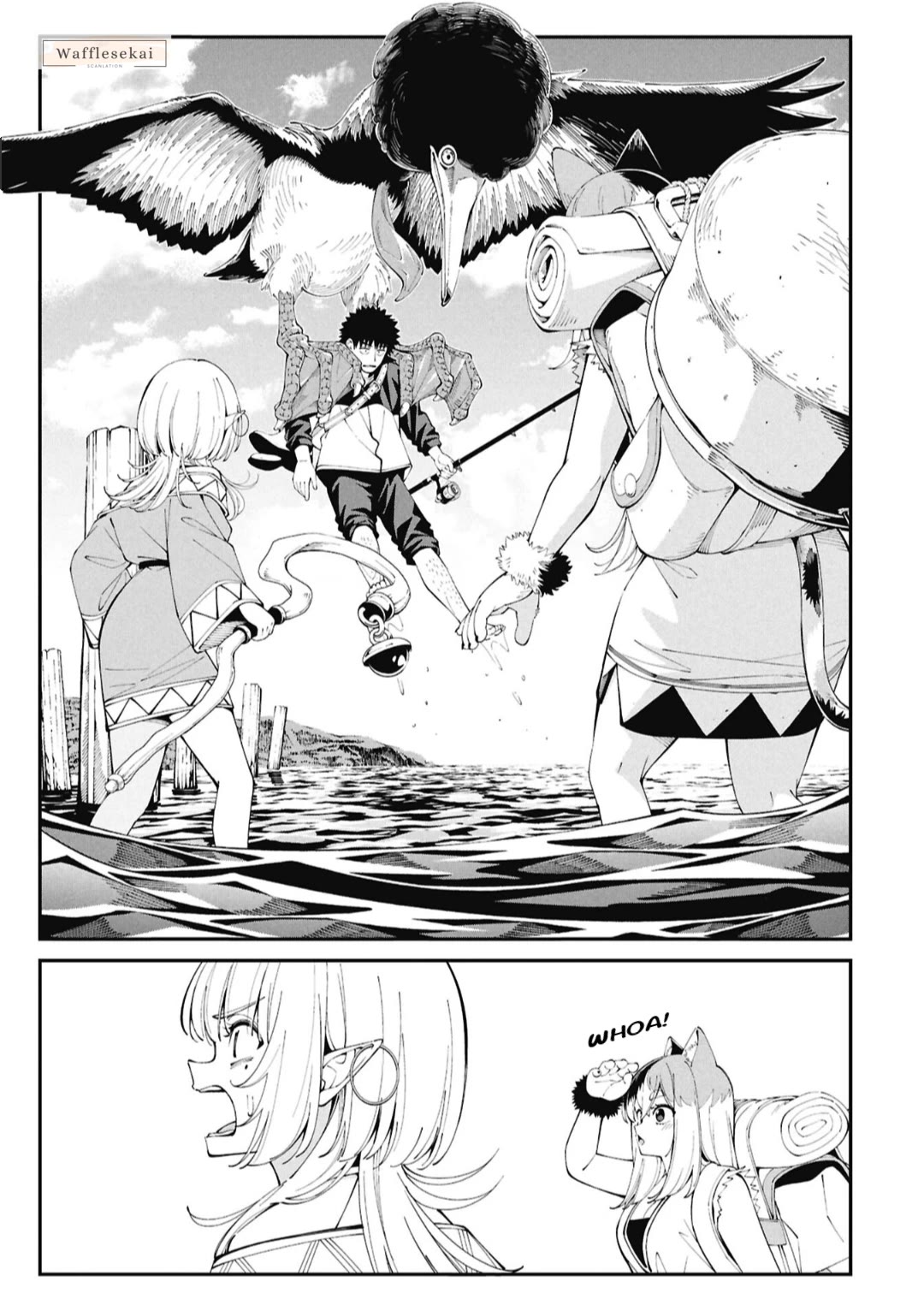 Wandering Around Another World With Just One Fishing Rod Chapter 6 page 14 - Chapter 6: The Fisherman is Cursed