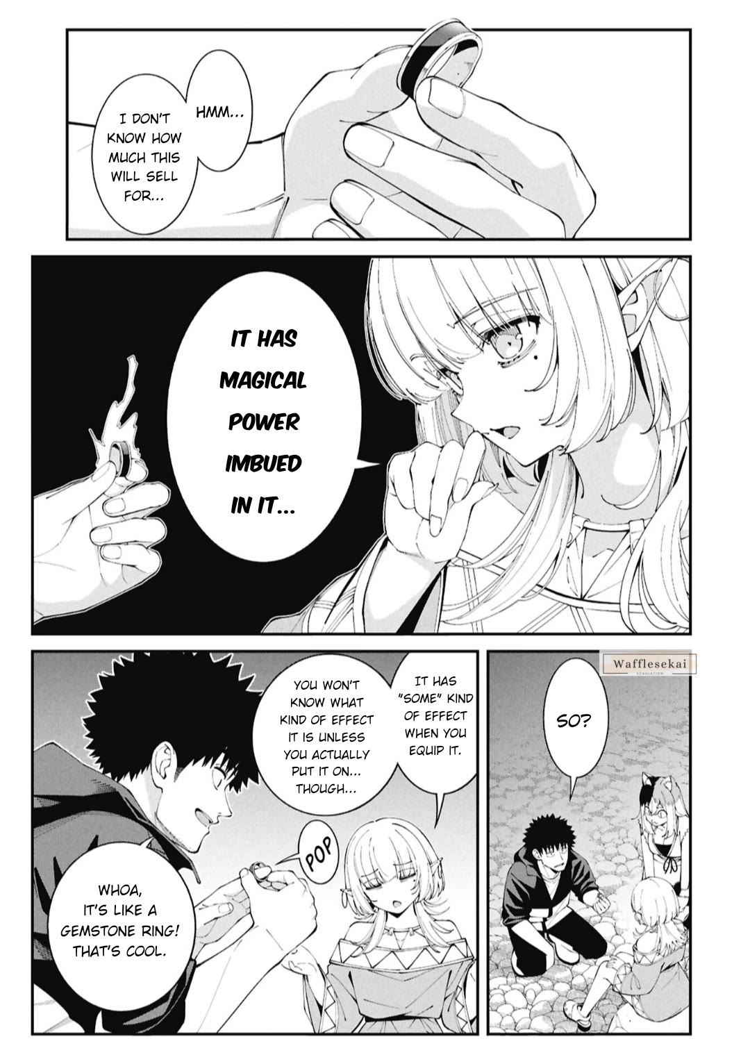 Wandering Around Another World With Just One Fishing Rod Chapter 6 page 4 - Chapter 6: The Fisherman is Cursed