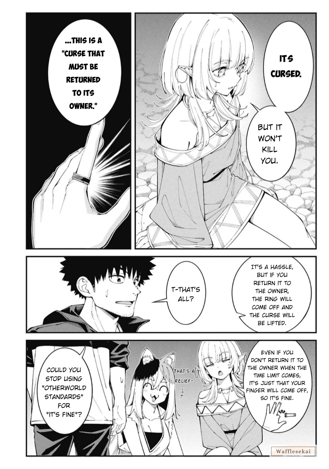 Wandering Around Another World With Just One Fishing Rod Chapter 6 page 7 - Chapter 6: The Fisherman is Cursed