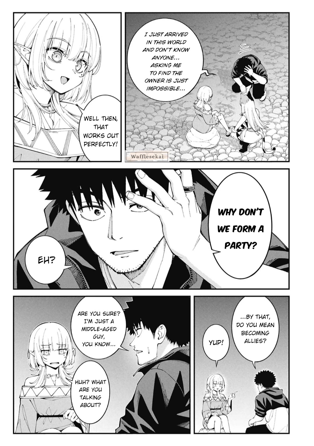 Wandering Around Another World With Just One Fishing Rod Chapter 6 page 8 - Chapter 6: The Fisherman is Cursed