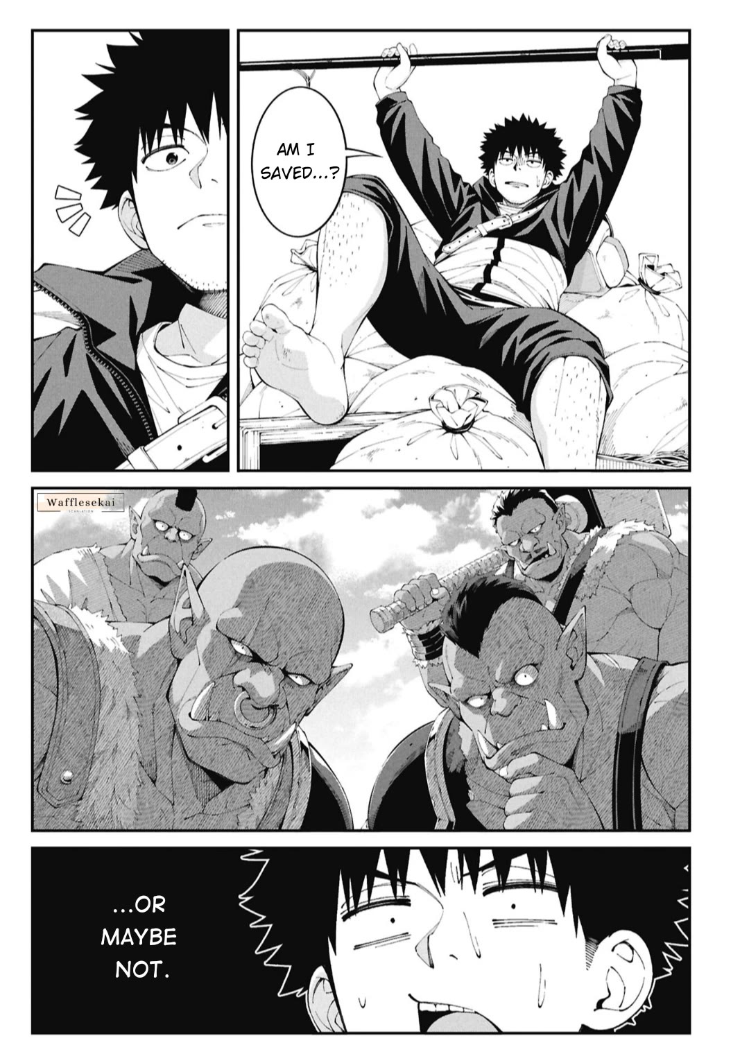 Wandering Around Another World With Just One Fishing Rod Chapter 7 page 10 - Chapter 7: The Fisherman Encounters a Demon