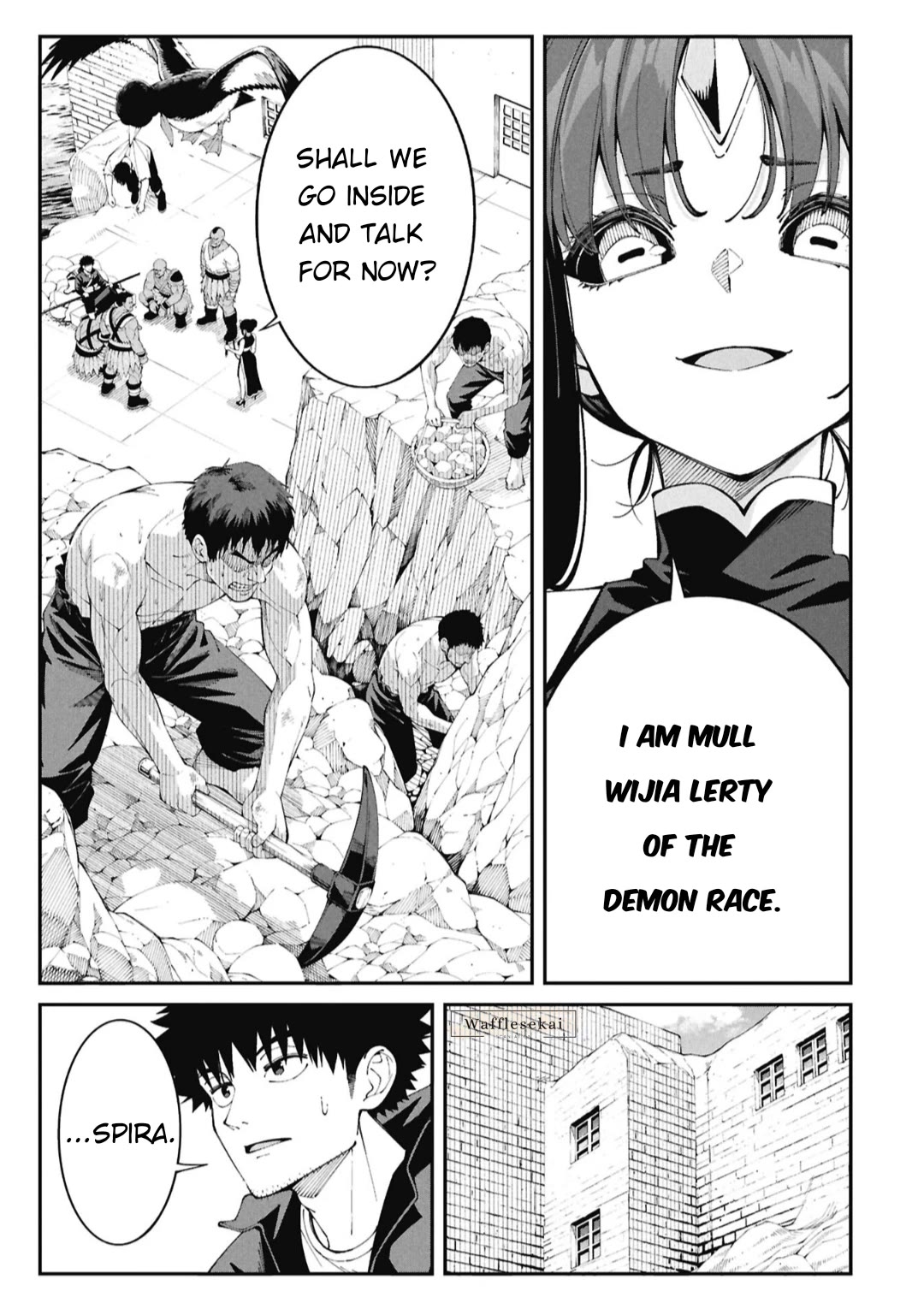 Wandering Around Another World With Just One Fishing Rod Chapter 7 page 12 - Chapter 7: The Fisherman Encounters a Demon