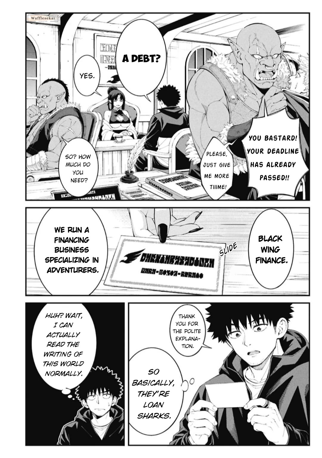 Wandering Around Another World With Just One Fishing Rod Chapter 7 page 13 - Chapter 7: The Fisherman Encounters a Demon