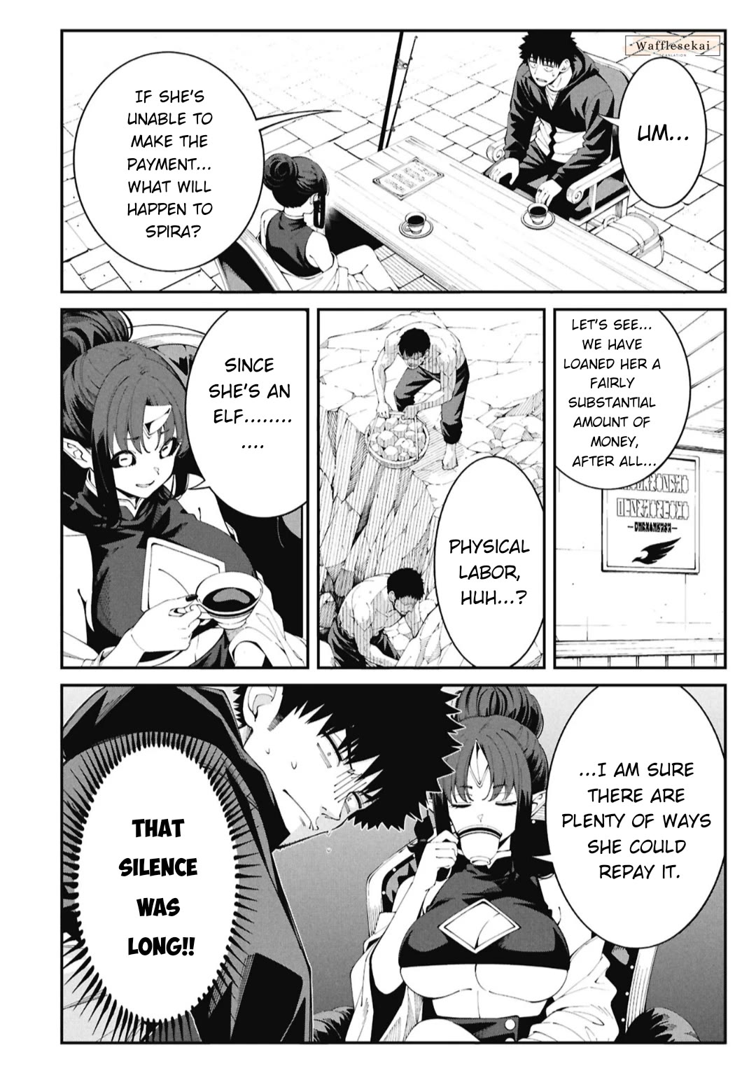 Wandering Around Another World With Just One Fishing Rod Chapter 7 page 15 - Chapter 7: The Fisherman Encounters a Demon