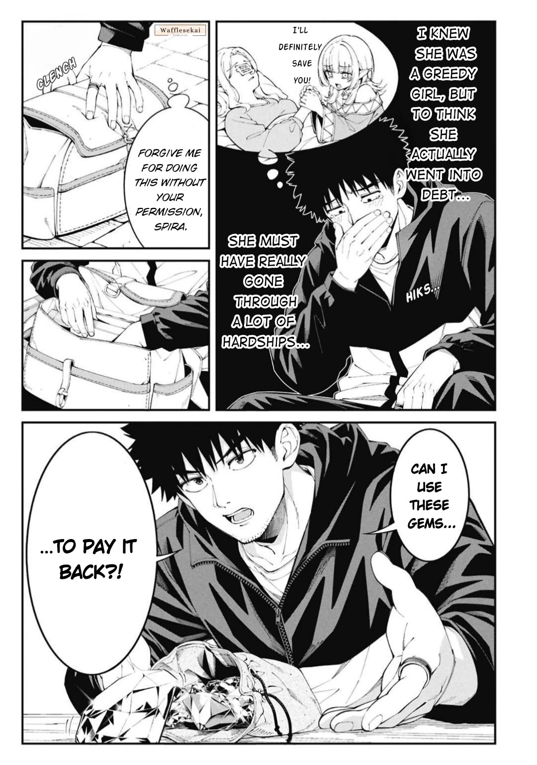 Wandering Around Another World With Just One Fishing Rod Chapter 7 page 16 - Chapter 7: The Fisherman Encounters a Demon