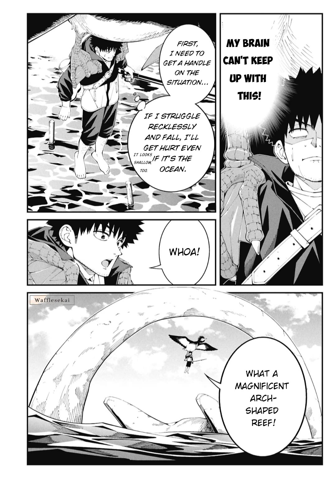 Wandering Around Another World With Just One Fishing Rod Chapter 7 page 4 - Chapter 7: The Fisherman Encounters a Demon