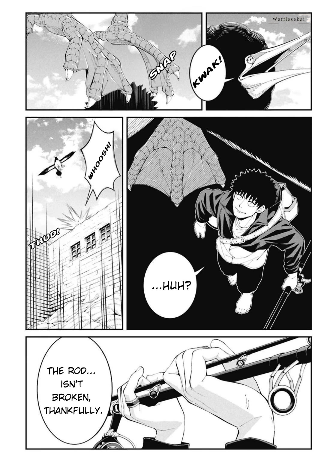 Wandering Around Another World With Just One Fishing Rod Chapter 7 page 9 - Chapter 7: The Fisherman Encounters a Demon