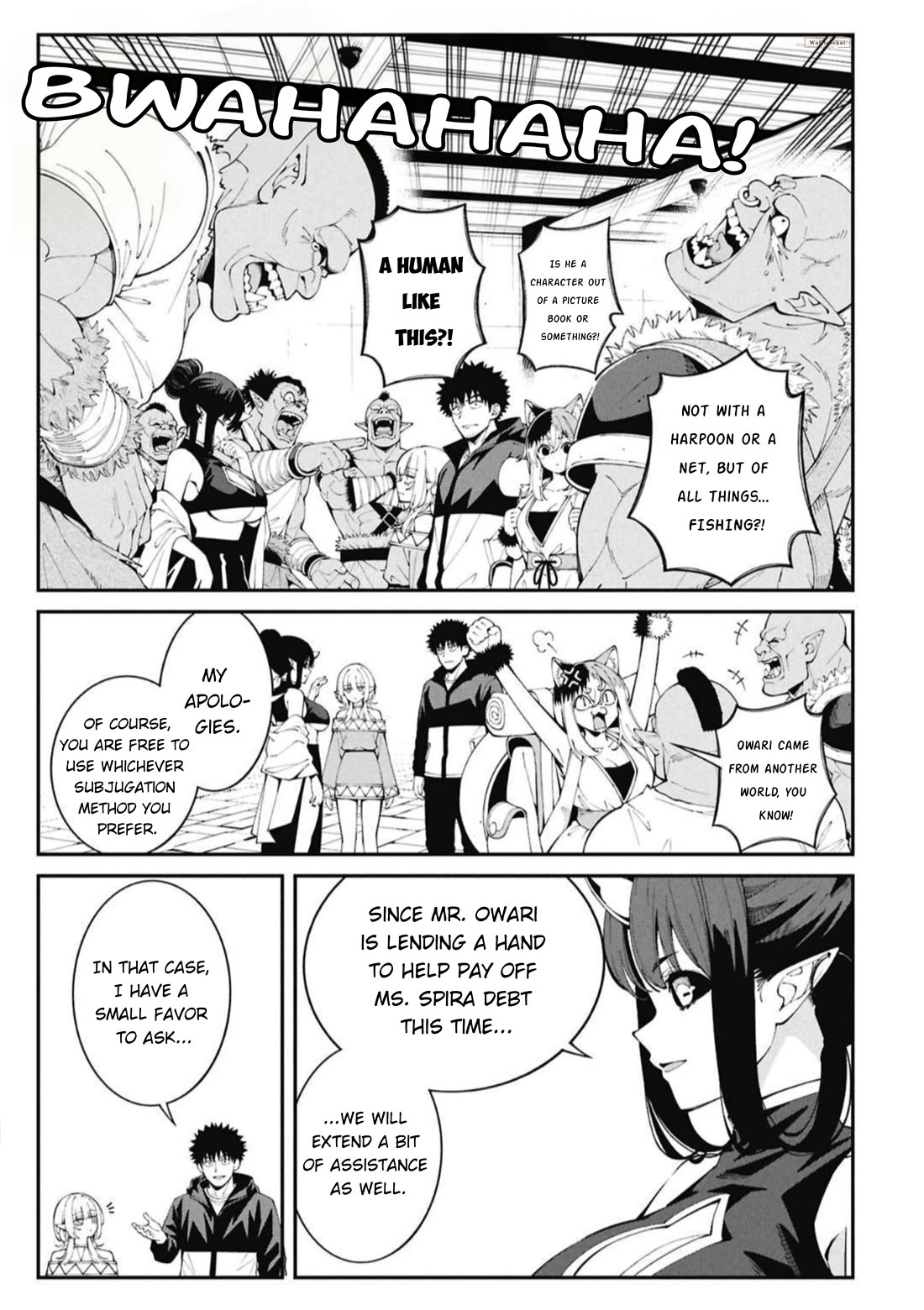 Wandering Around Another World With Just One Fishing Rod Chapter 8 page 13 - Chapter 8: The Fisherman Sets Off to Pay Back Her Debt