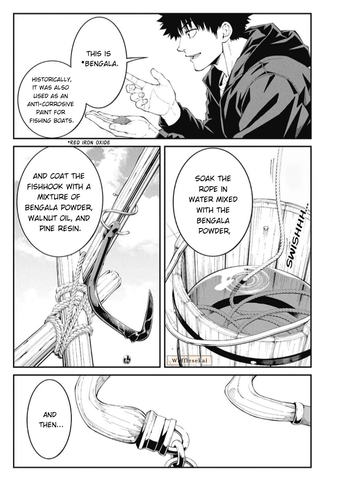 Wandering Around Another World With Just One Fishing Rod Chapter 8 page 15 - Chapter 8: The Fisherman Sets Off to Pay Back Her Debt