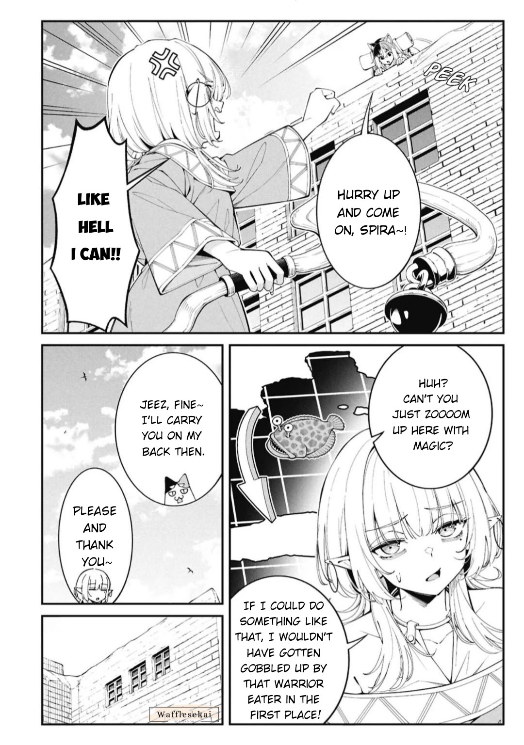 Wandering Around Another World With Just One Fishing Rod Chapter 8 page 2 - Chapter 8: The Fisherman Sets Off to Pay Back Her Debt