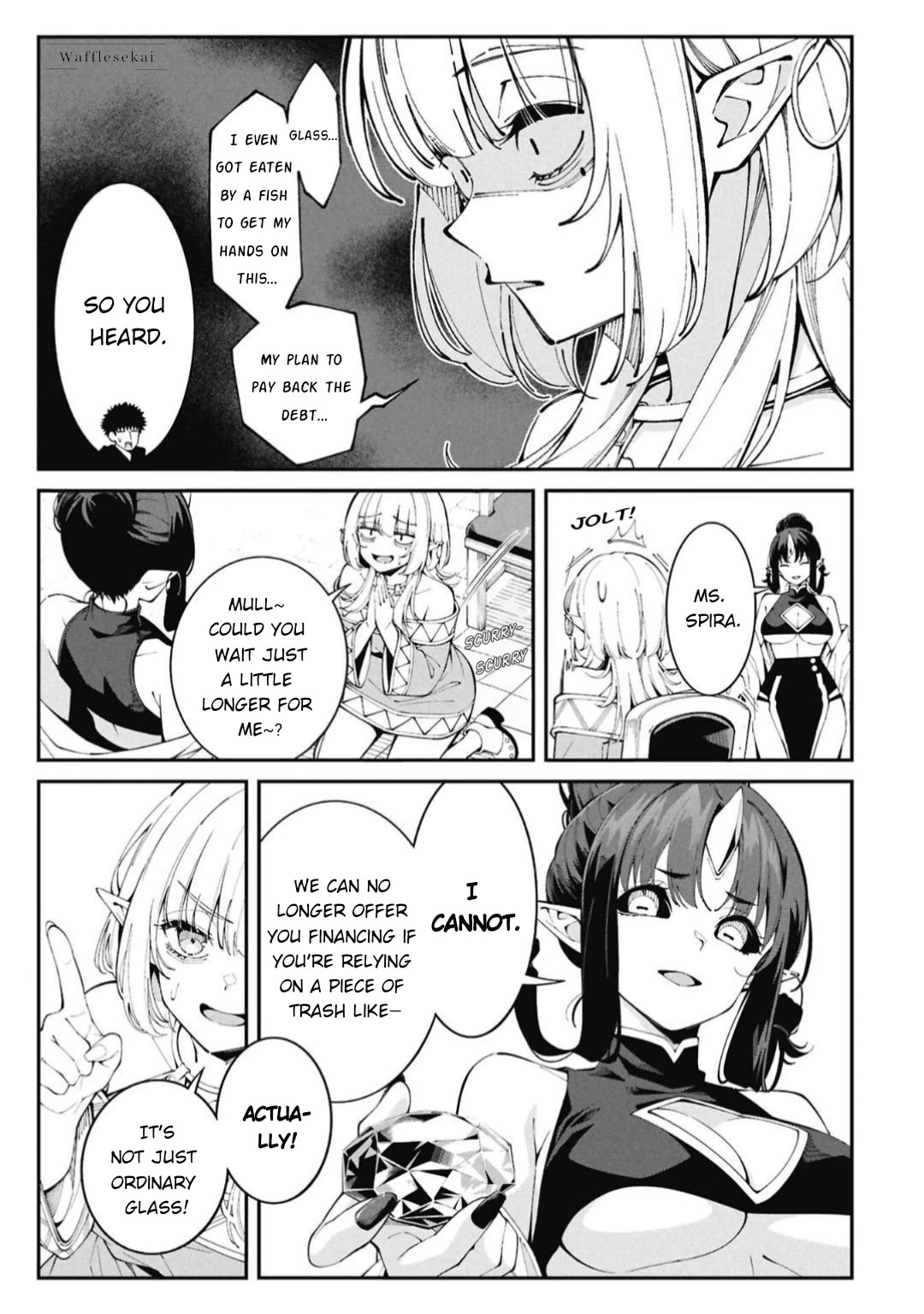 Wandering Around Another World With Just One Fishing Rod Chapter 8 page 7 - Chapter 8: The Fisherman Sets Off to Pay Back Her Debt