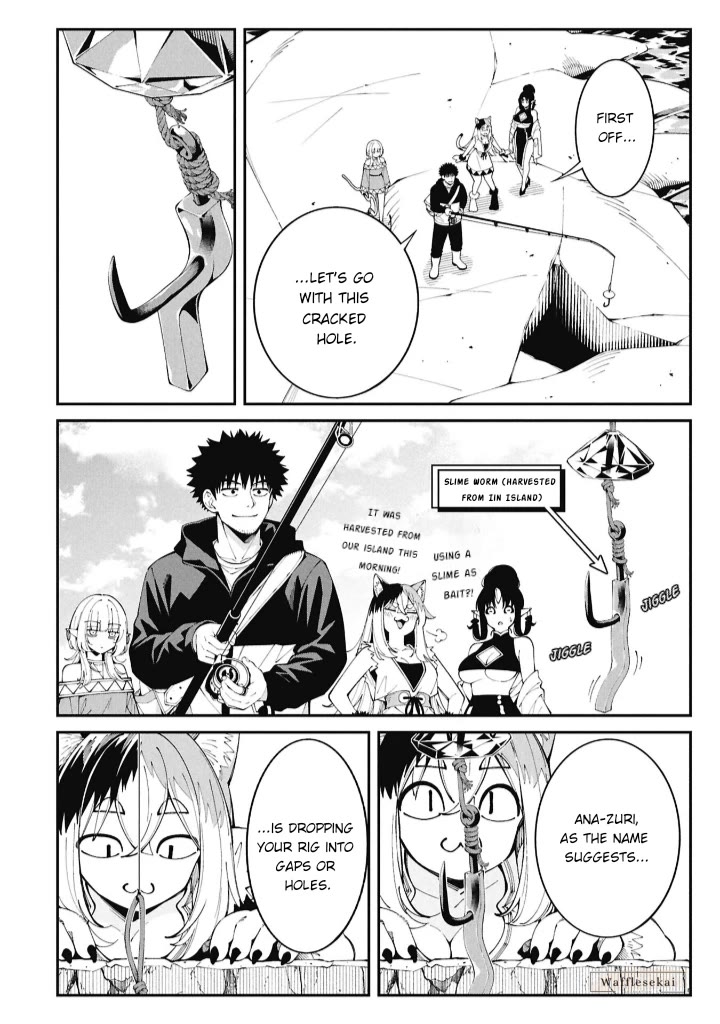 Wandering Around Another World With Just One Fishing Rod Chapter 9 page 10 - Chapter 9: The Fisherman Searches for Holes
