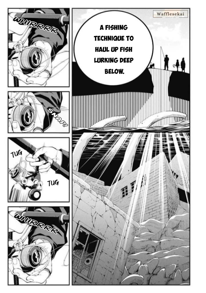 Wandering Around Another World With Just One Fishing Rod Chapter 9 page 11 - Chapter 9: The Fisherman Searches for Holes